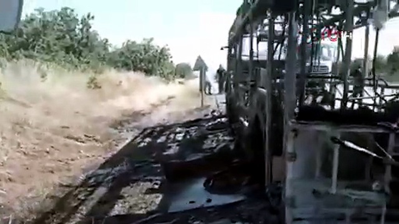 Otobüs Küle Döndü