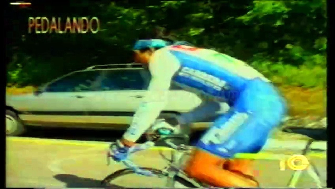Canale 10 Firenze.  Pedalando, il grande ciclismo, di Fabrizio Biondi. 28 Aprile 1995.