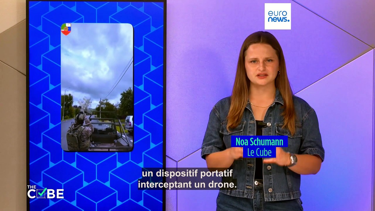 Vérification des faits : derrière la vidéo virale d'interception de drone, le système russe Yolka