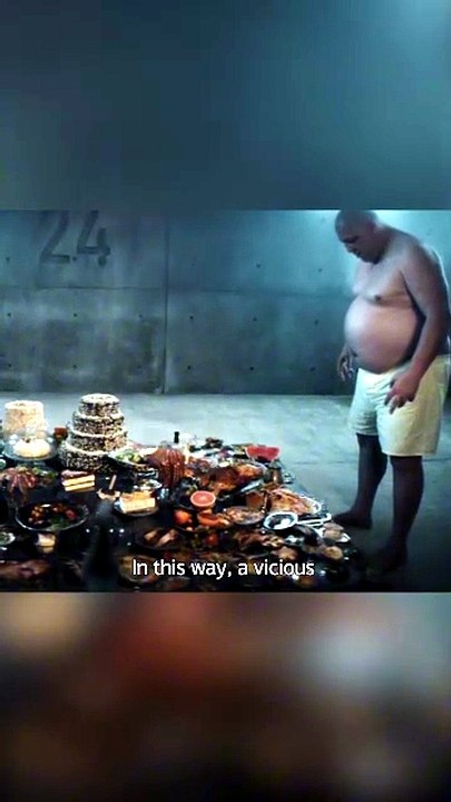 Crazy Vertical Prison_ Stolen Pizza Sets Off Chain Reaction!#Movie #drama #recap