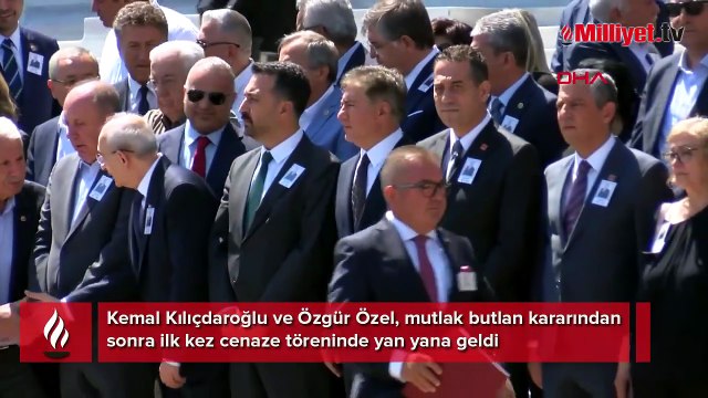 Mutlak butlan kararı sonrası Kemal Kılıçdaroğlu ile Özgür Özel ilk kez yan yana