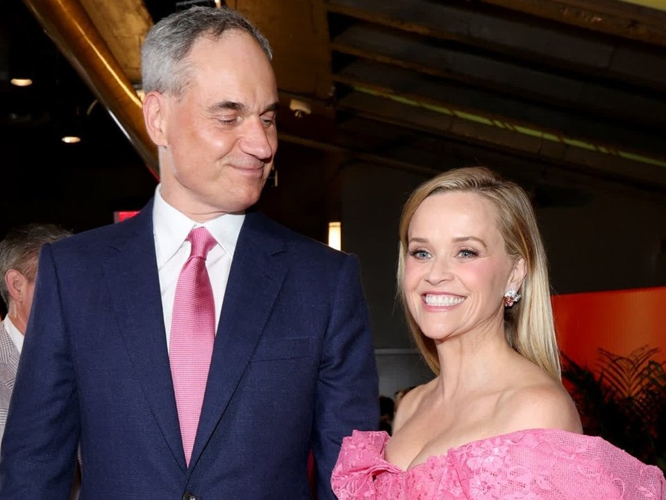 Erster Paarauftritt: Reese Witherspoon strahlt neben Oliver Haarmann