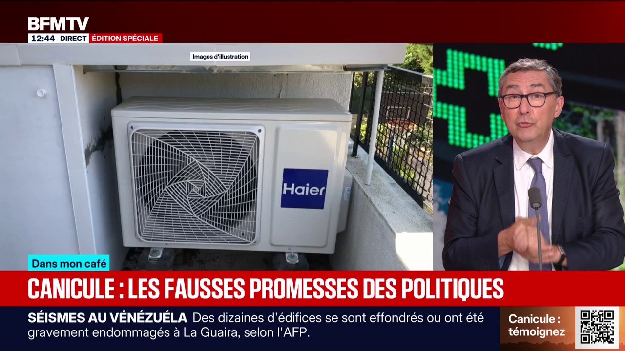 Canicule: "À dix mois de l'élection présidentielle, personne n'a travaillé ces sujets", estime Laurent Neumann, éditorialiste politique BFMTV