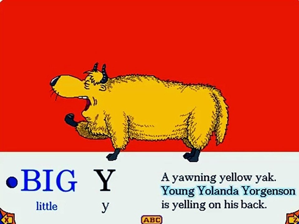 Dr. Seuss's ABC Living Books - Letter Y