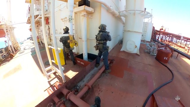 La armada francesa intercepta un petrolero de la 'flota fantasma' rusa en el mar Mediterráneo