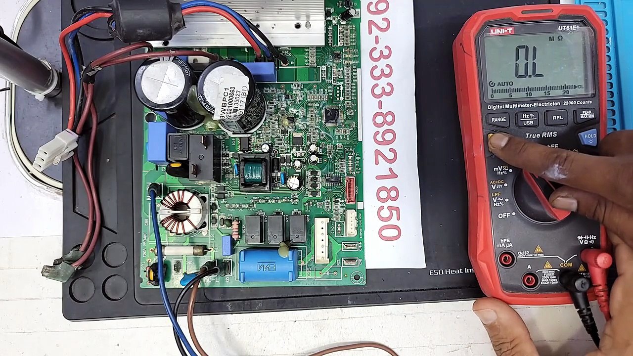 Orient Inverter AC F1 F7 Error Solution Out-door PCB Fault, F1 Error, Compressor Start Hokar Band - Babar Electronics HVACR