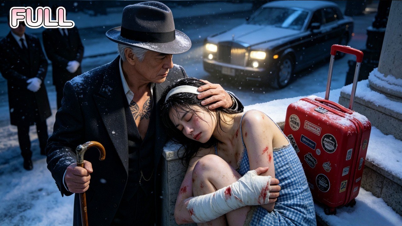 Family Favored Adopted Sis & Left Me Kneeling in Snow All Night…Mafia Grandpa Found Me,They’re Done!