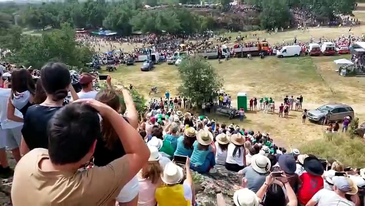 La salida de La Saca desde las rocas
