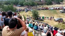 La salida de La Saca desde las rocas