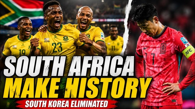 South Africa Stun South Korea 1-0 | FIFA World Cup 2026 Shock Result | FIFA World Cup 2026