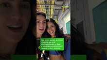 Camila Cabello surge na torcida brasileira durante jogo Brasil e Escócia #shorts