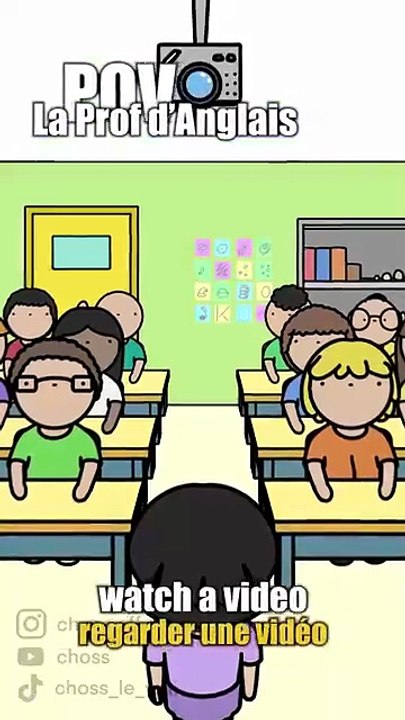 POV : Le pire cours d’anglais de ta vie !