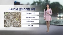 [이슈날씨] 내일 서쪽, 예년 기온 웃도는 더위...동쪽, 곳곳 요란한 소나기 / YTN