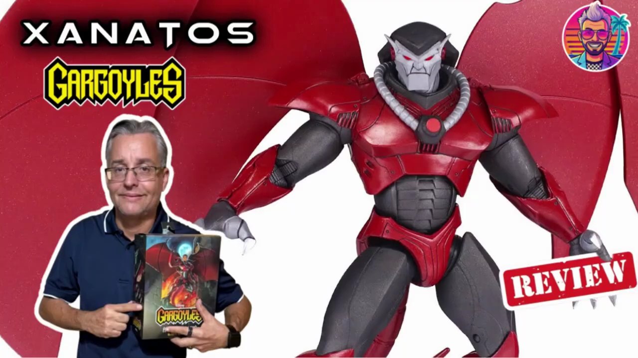 Review y muestra Xanatos Steel leader Gargoyles Neca