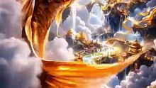 The Golden Koi of the Sky Rivers |Cinematic Fantasy