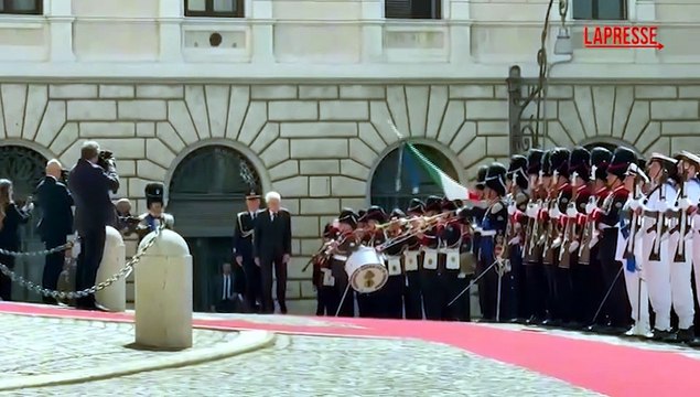 80 anni assemblea costituente, l'arrivo di Mattarella a Montecitorio