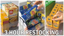 3 Hour Satisfying Restocking ASMR ✨ | Aesthetic & Satisfying Restocking Videos to Help You Relax