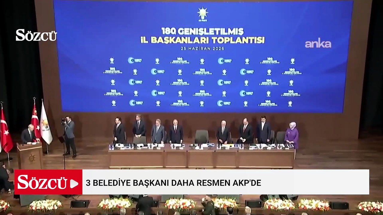 Erdoğan 'Katılımlar sürecek' demişti: 3 belediye başkanı daha resmen AKP'de