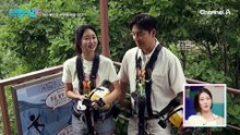 아파트 14층 높이의 좌구산 집라인! 신난 소윤♥ 어두운 낯빛의 성수ㅋㅋ큐ㅠ