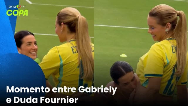 Esposas de Endrick e Lucas Paquetá emocionam torcedores na Copa do Mundo contra a Escócia