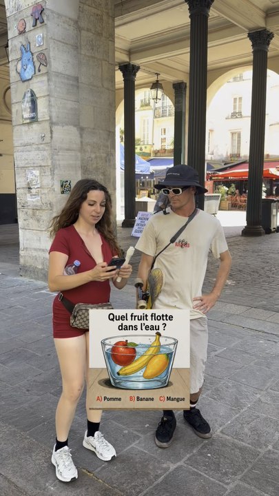 Quel fruit flotte dans l’eau quiz ?