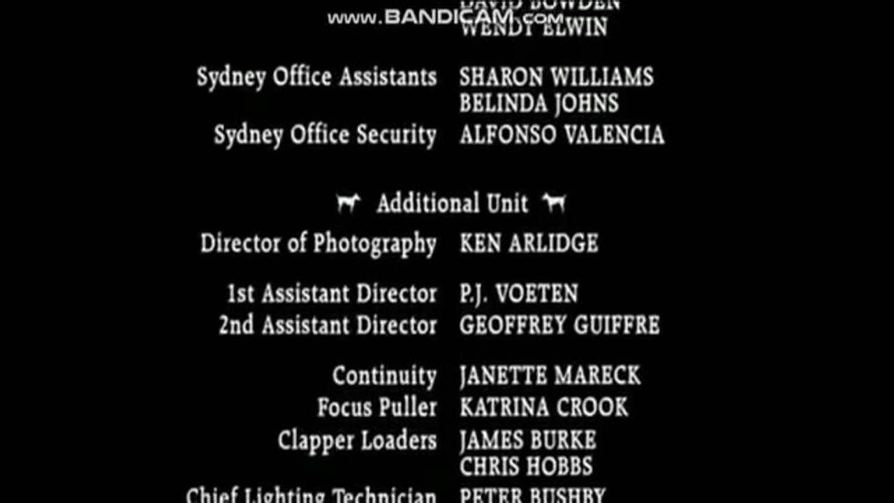 Babe (1995) - End Credits | Bandicam Broadcast (Reversed_Video_2019-07-23)