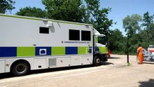 Police search for missing boy at nature reserve