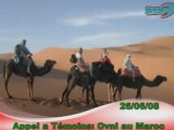 Repas Ufologiques Maroc   Appel à Témoins Ovni au Maroc