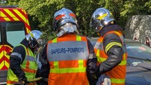 Chez Mécachrome à Sablé, des pompiers volontaires en action