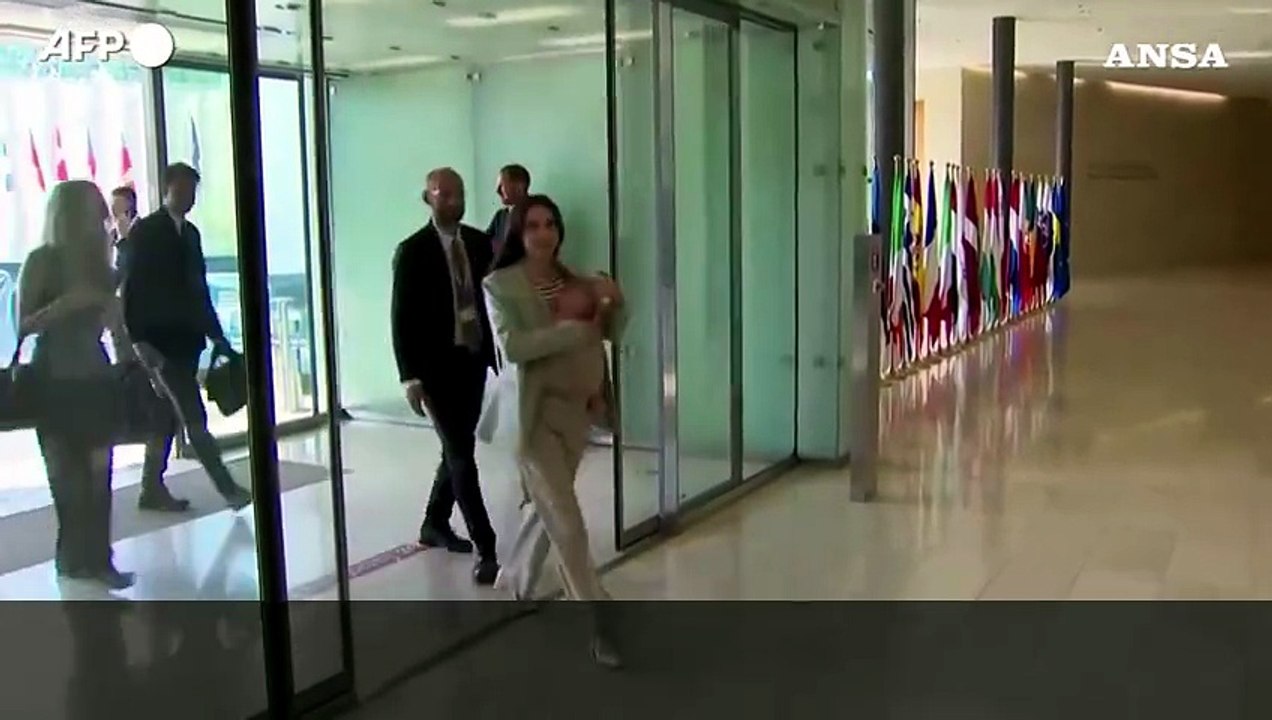 La ministra svedese per il Clima al Consiglio Ue con il figlio di pochi mesi: “Qui anche se madre”