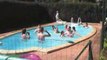 swiming pool jump