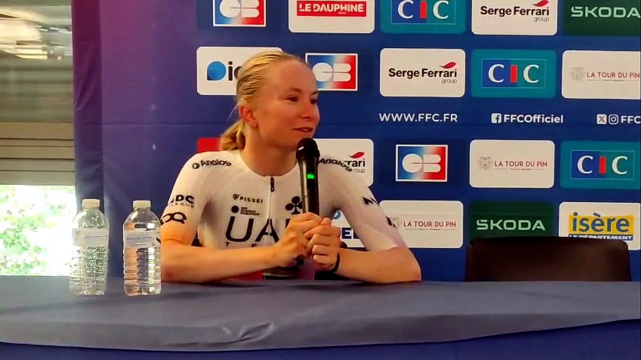 Championnats de France 2026 - Maeva Squiban en interview après sa 2e place sur le contre-la-montre