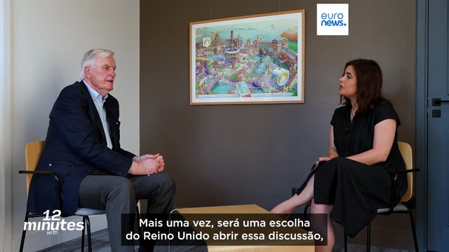 Reino Unido: porta da UE está aberta, diz Barnier à Euronews