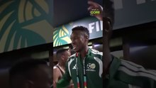 África do Sul celebra primeira classificação para fase de mata-mata em uma Copa do Mundo