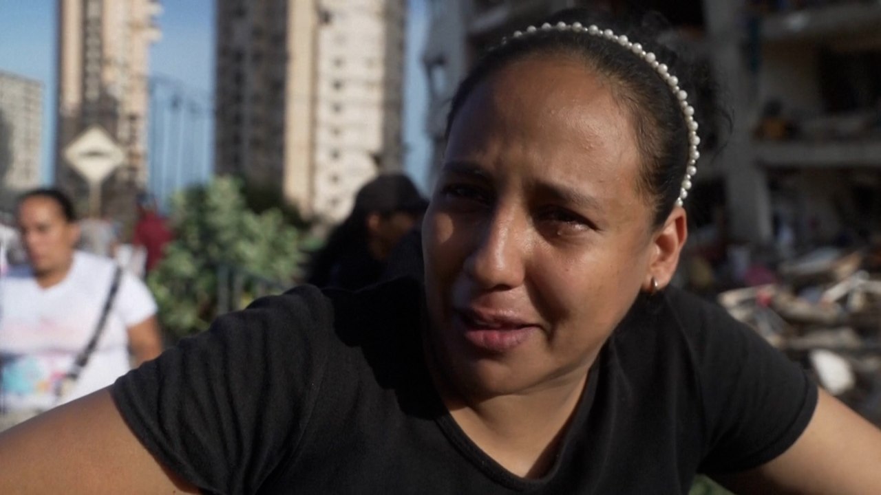 Dayana, la madre que busca a su hijo de 8 años entre los escombros: "Estoy desesperada"