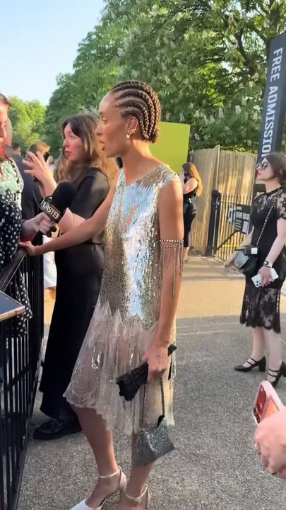 Adwoa Aboah's Glamorous Arrival in London