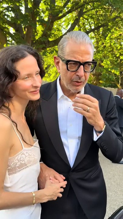 Couple Goals: Jeff Goldblum and Emilie Livingston Charm at the Serpentine Party
