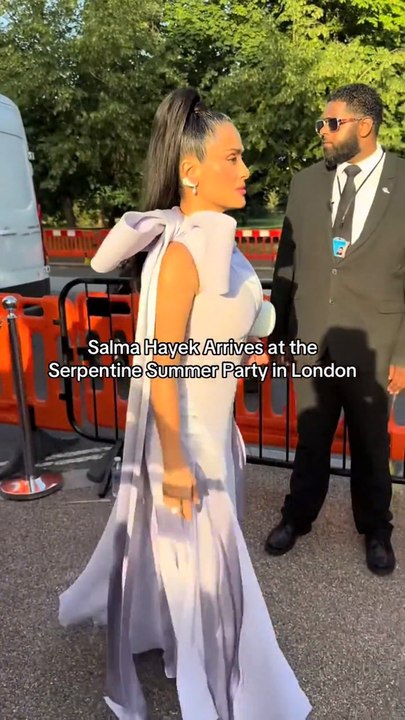 Salma Hayek Graces London's Hottest Summer Event