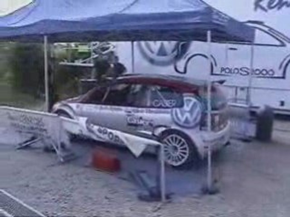 Test Bernd casier Ypres Rally