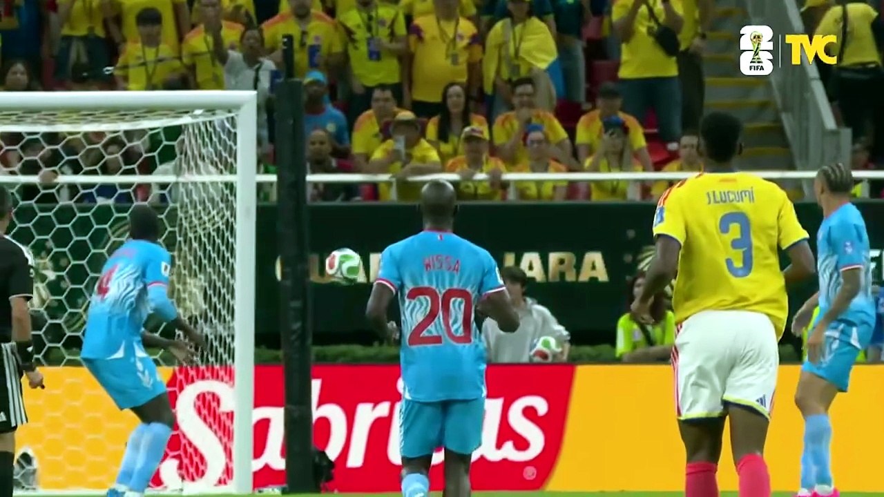 Colombia 1 - 0 DR Congo