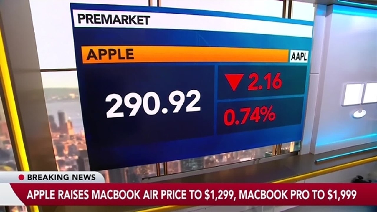 Apple Raises Prices on Macs, iPads, Home Devices