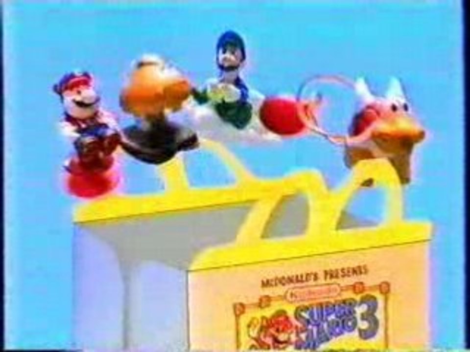 commercial - mcdo et mario