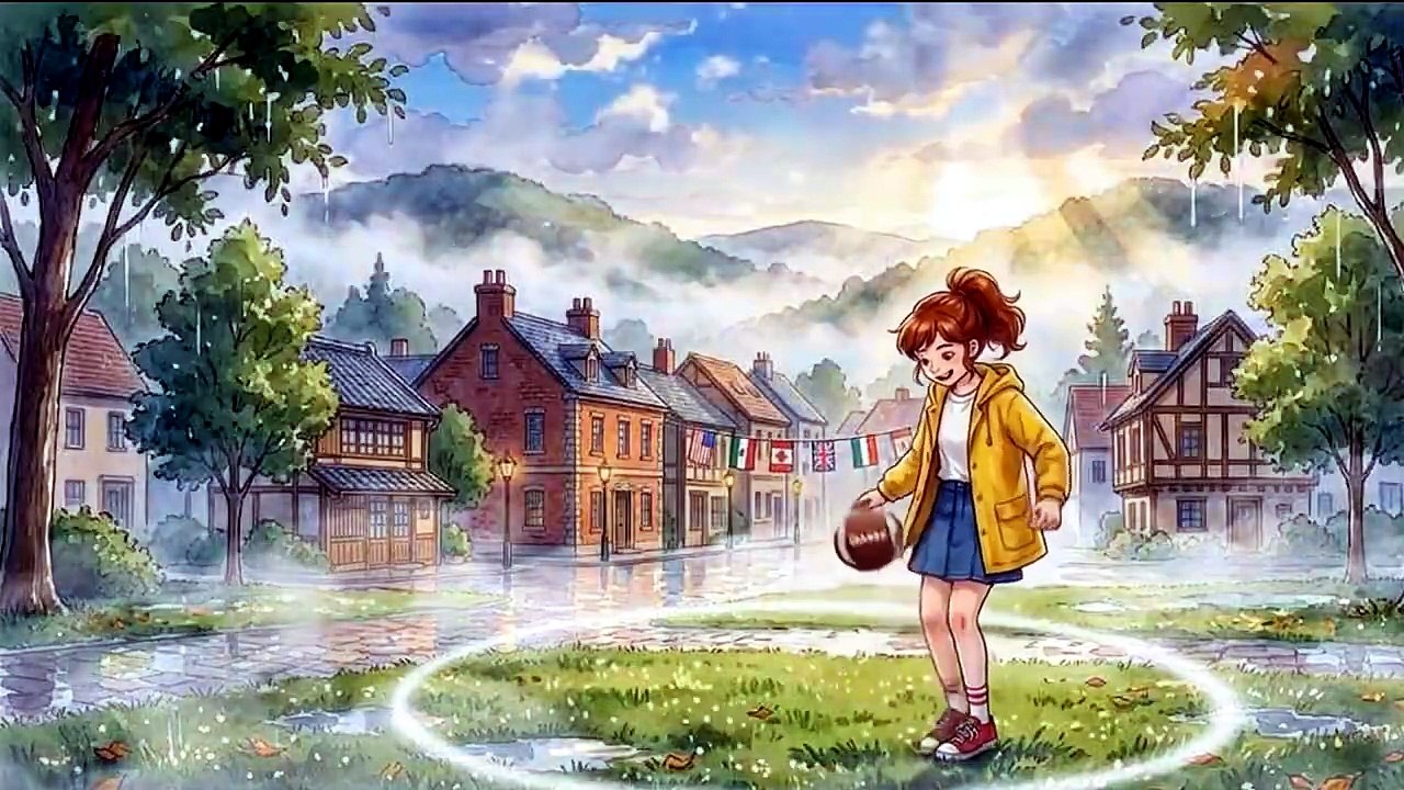 Life in a sleepy village on a rainy day 🌧️✨ #cozy #aesthetic #asmr #fifa