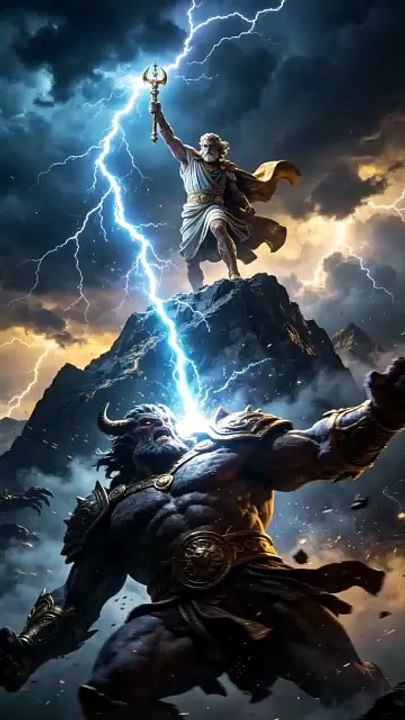 Zeus Unleashes Divine Wrath ⚡👑  Titans Fall Before the King