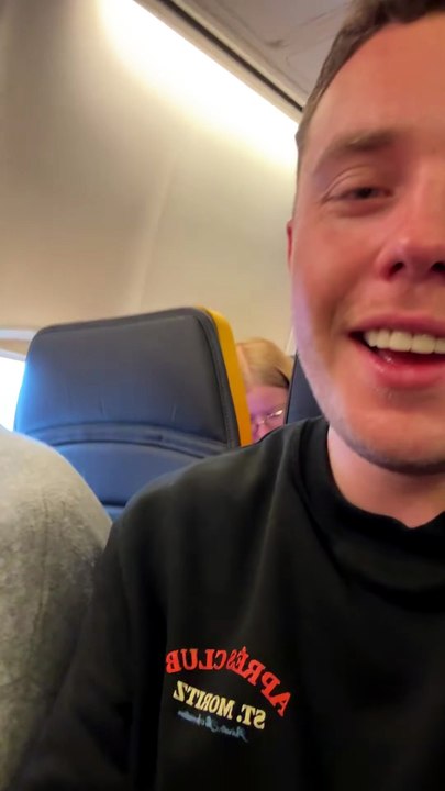 Quand ton pote paie pour le siège hublot en avion, ça donne ça