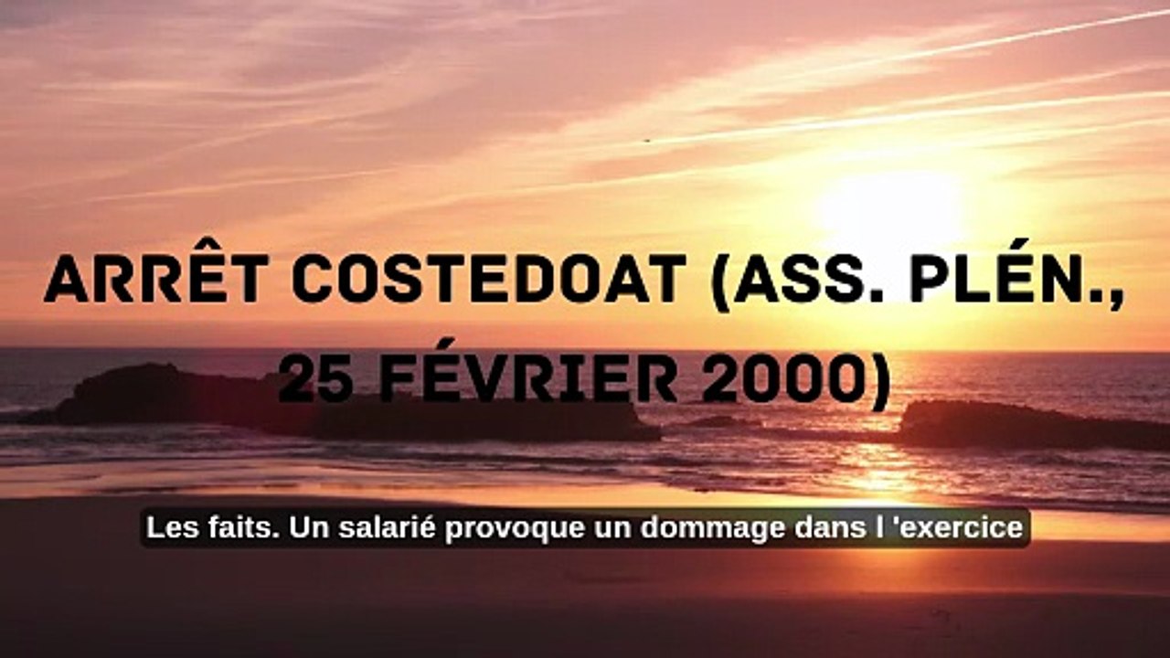 Arrêt Costedoat (Ass. plén., 25 février 2000)