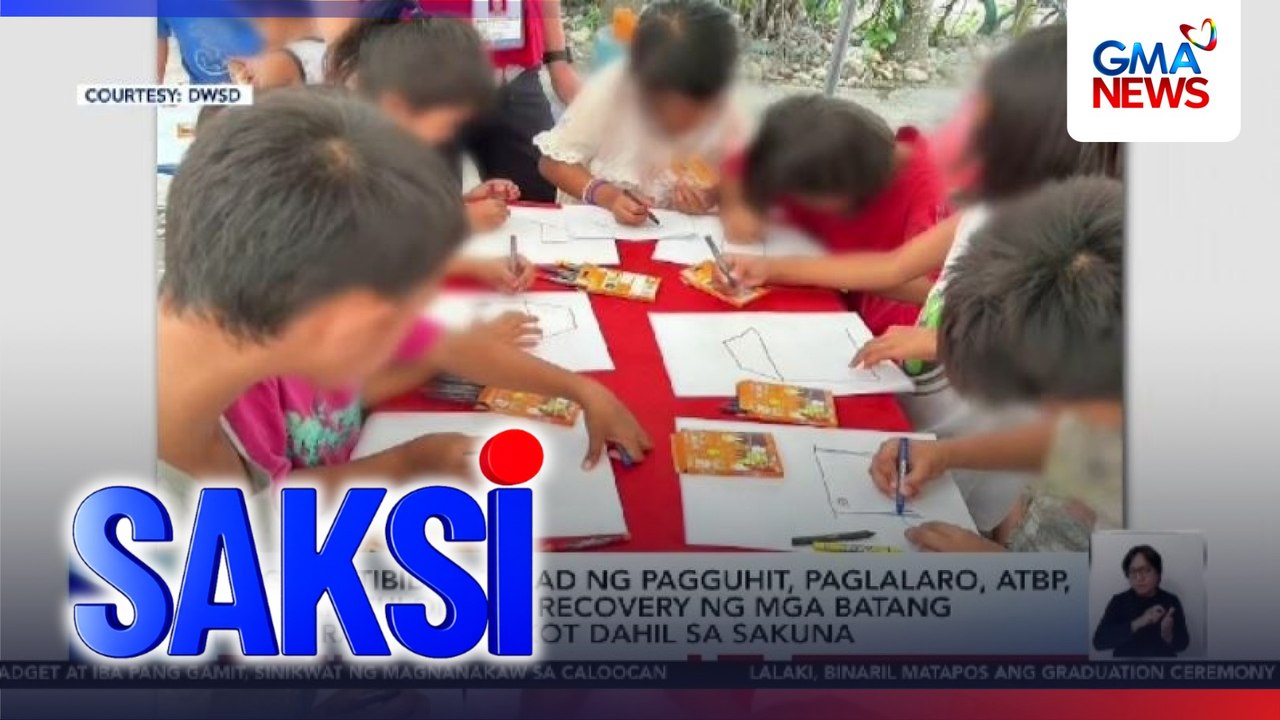 Mental health at psychosocial support para sa mga biktima ng lindol, tinututukan ng DSWD | Saksi