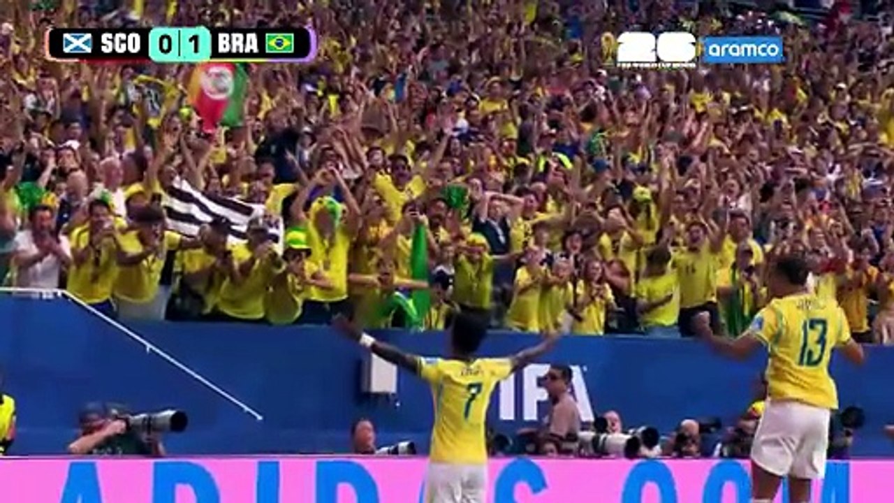 Escócia 0 x 3 Brasil Copa do Mundo da FIFA 2026