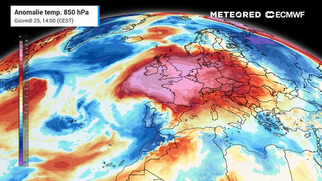 Il caldo opprimente di questi giorni stringerà la sua morsa sul Centro-Nord tra il fine settimana e l'inizio della prossima settimana, ma poi è attesa un'attenuazione del caldo.