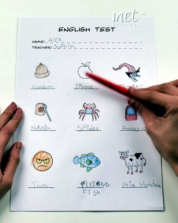 Creative but wrong answers on this English test! 😅🤣